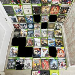 Microsoft Xbox 360 Games, These are collectible games send me offer