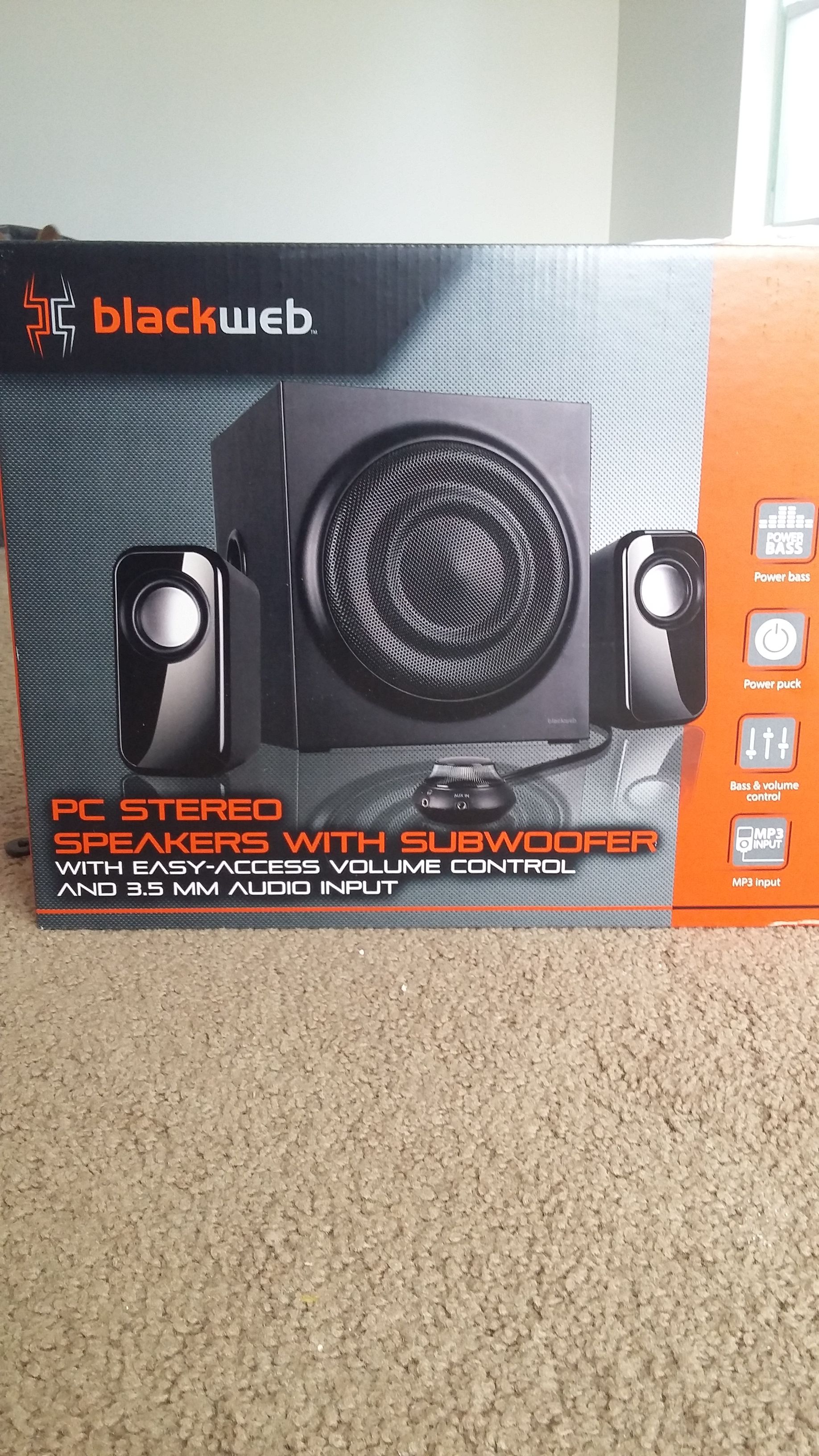 Blackweb subwoofer hotsell
