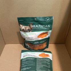 Healthfuls Sweet Potato Slices Healthy Dog Treats (2 Pack)