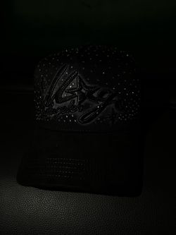 Black Rhinestone Mago Hat