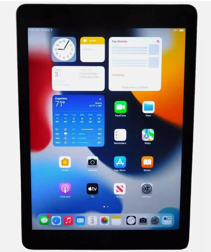 Apple iPad Air 2nd Generation A1566 9.7" 32GB Wi-Fi Space Gray - MNV22LL/A