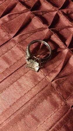 Silver Ring Stamped 9.25 size 6/7