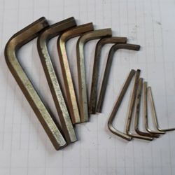 Snap-on Metric Allen Wrench Set 10pc.