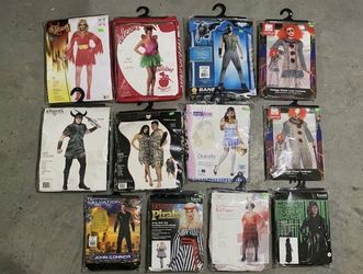 Adult Halloween Costumes 10.00 Each