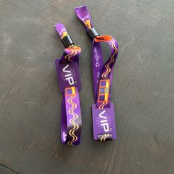 Two VIP Wrist Bands To Wonderfront 