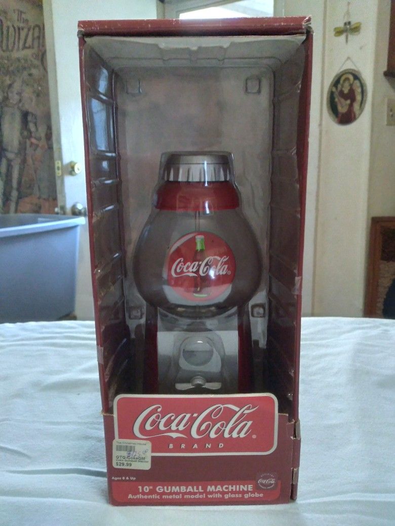 Coca-Cola 10" Gumball Machine 