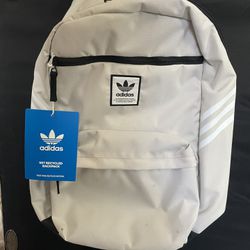 Stylish White /Crème Adidas Backpack
