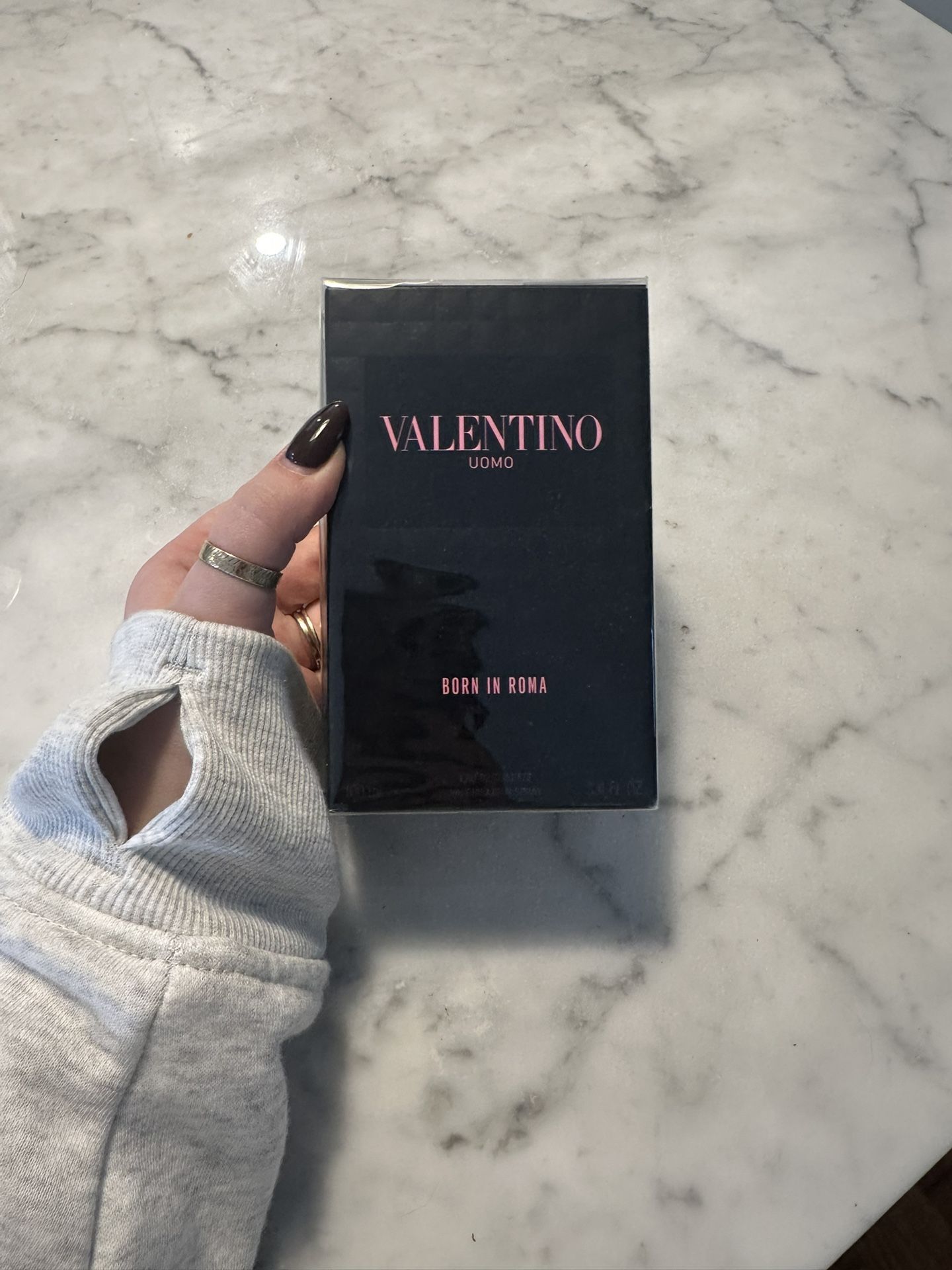unopened men’s valentino born in roma