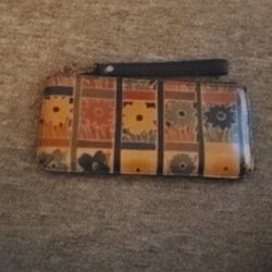 Patricia Nash Floral Vintage Wristlet 