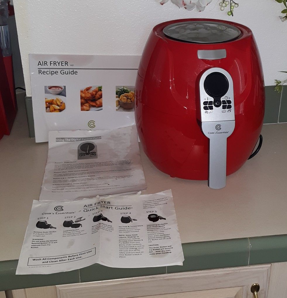 Air Fryer Cooks Essentials 3 Qt Model CM15901 Air Fryer