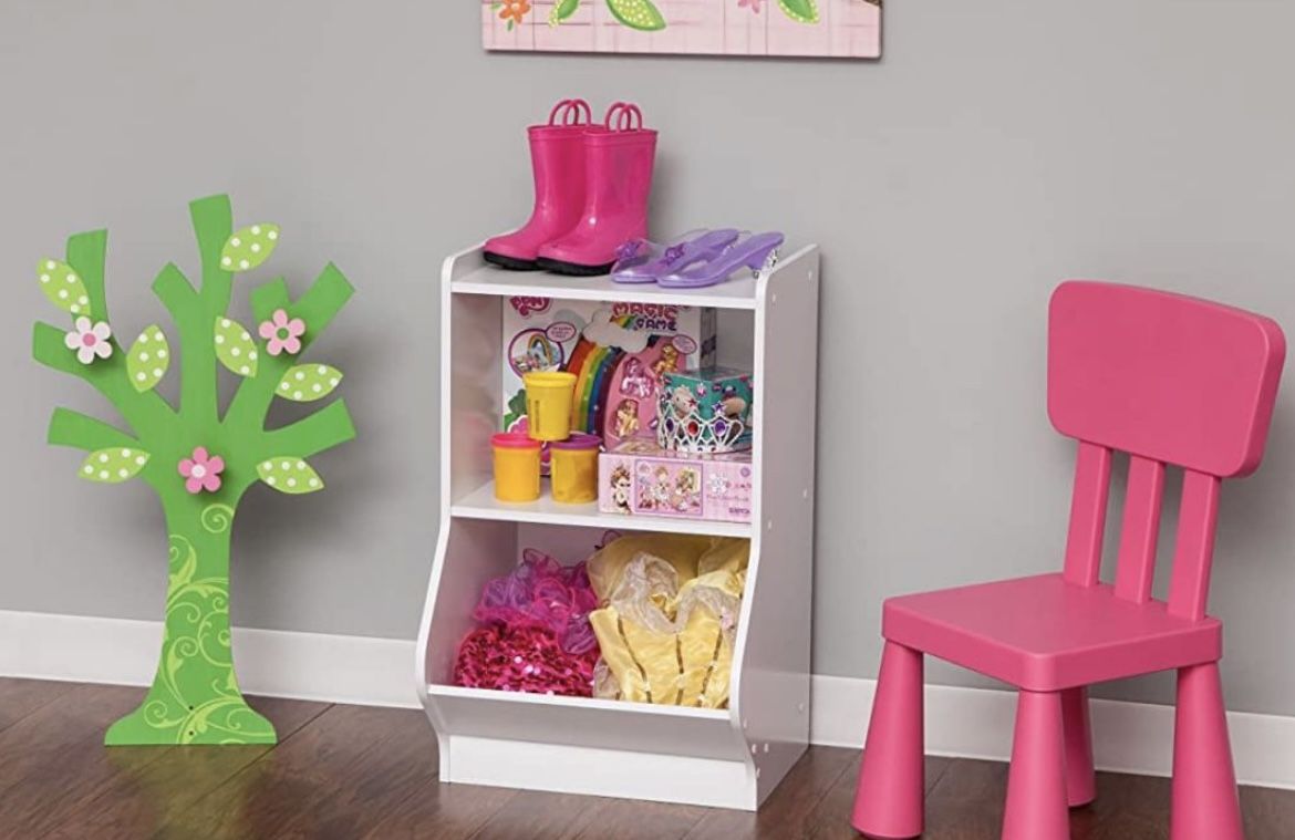 Brand New Kids Toy Bin Bookshelf With Perfect Condition Never Used