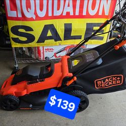 BLACK+DECKER 20” 13 AMP Electric Lawn Mower