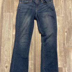 Size 10 M Denizen Levi’s curby skinny boot jeans