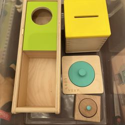 lovevery montessori wooden toys