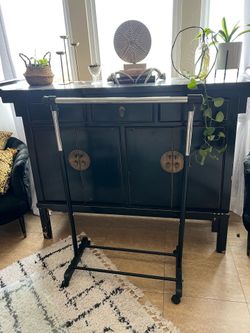 Adjustable Rolling Wardrobe Rack