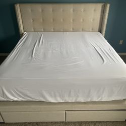 King Size Bedtech Gel Lux 12” Memory Foam Mattress 