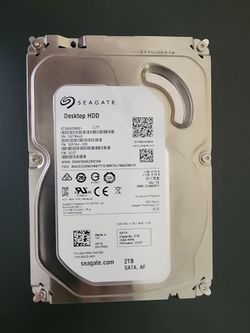 Seagate 2TB HDD desktop 3.5 inch