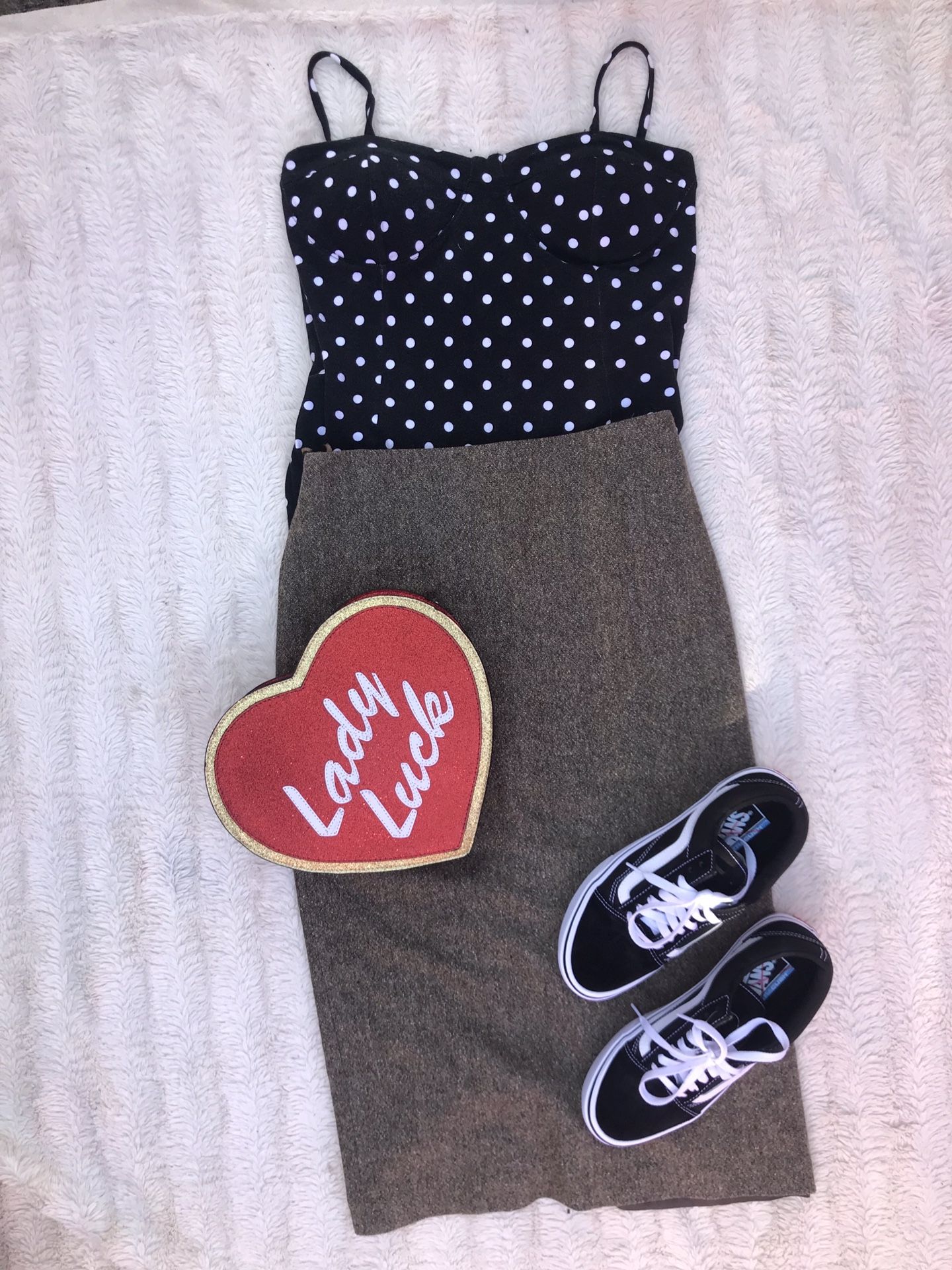 Red Lady Luck handbag!!