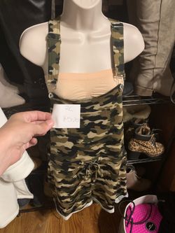 Camo over alls