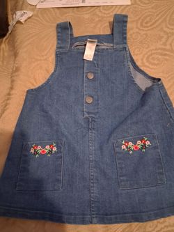 18 month  jean dress
