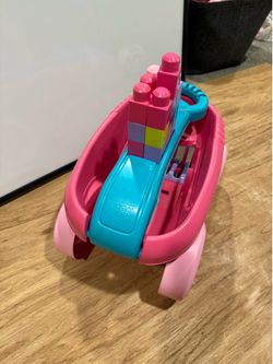 Mega Bloks First Builders Block Scooping Wagon