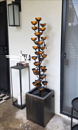 CASCADING CUP Fountain-1 year old, works great!