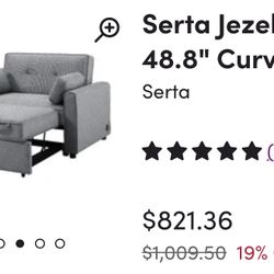 Serta Convertible Sofa Bed Twin XL for Sale in Everett WA OfferUp