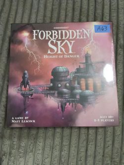 Brand New GameWright Forbidden Sky Height Of Danger Board Game