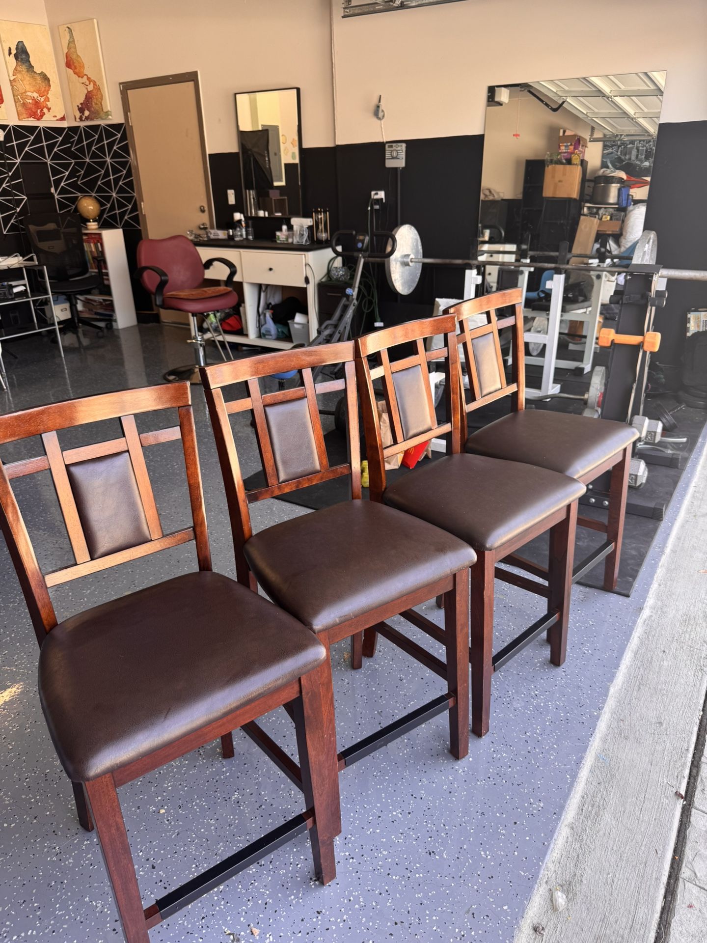 Set Of 4 Counter Stools