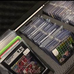 whole case of football cards