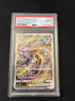 Pokemon PSA 10 Mewtwo Crown Zenith