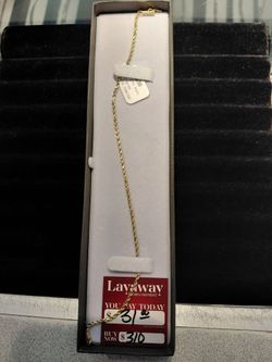 Gold Rope Bracelet