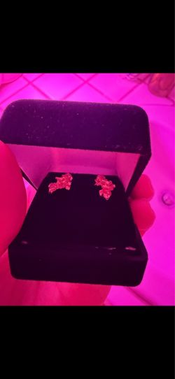 10k nugget earring
