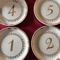 Special Event Table Numbers 