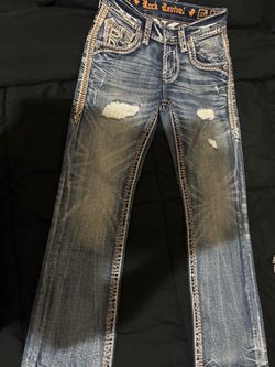 Rock revival flared jeans