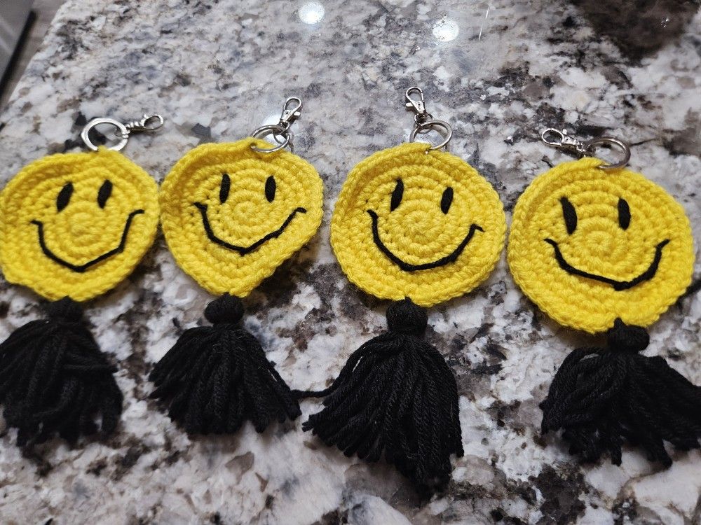 Hand Crocheted Keychains 4$ Each