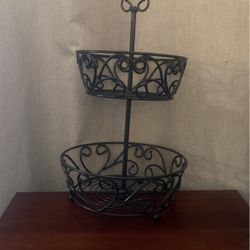 Princess house 2-tier Basket