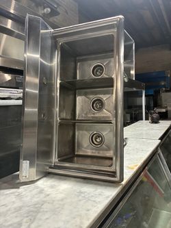Three compartment sink
