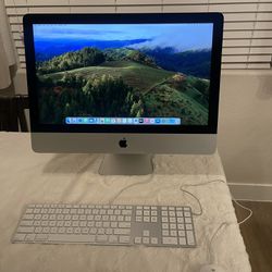 2019 Apple iMac 21.5-inch Retina 4K Display 2.6Ghz Quad Core i3 Sonoma macOS 8gb Ram 256gb Ssd. Works Great. READ
