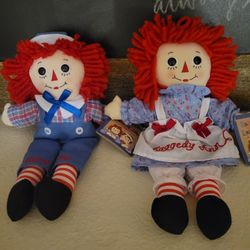 Raggedy Ann & Andy Dolls 