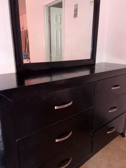 Black dresser