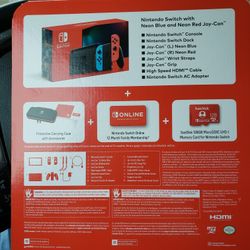 .Nintendo Switch Bundle  -Brand Nee