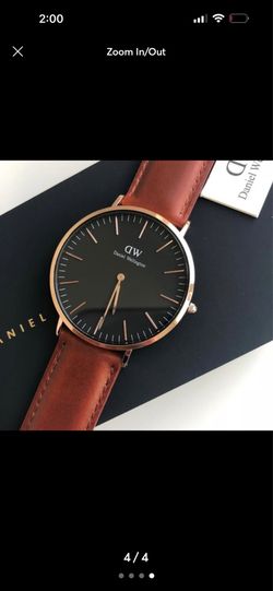 New Daniel Wellington Brown Dw00100124 Watch