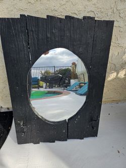 Solid Wood Mirror