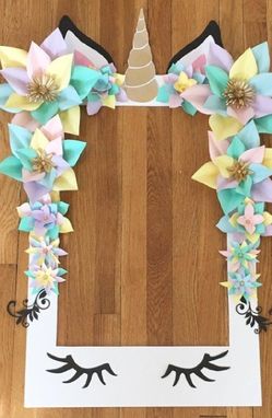 Party photo booth frames