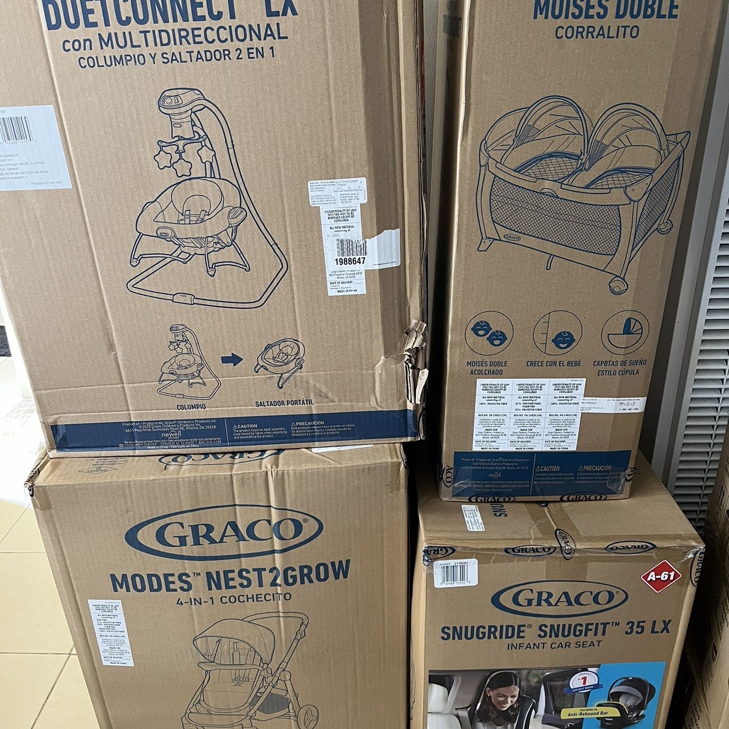 Graco Items All Brand New Still In Box