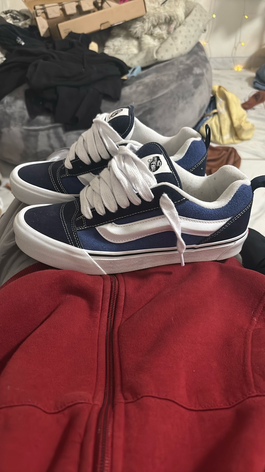 vans knu school blue