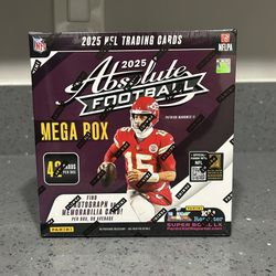 2025 Panini Absolute NFL Football Mega Box Brand New Sealed
