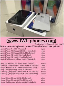 ^.^iPHONES X,XS,XR 201$ ^.^