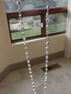 Silver Cube Necklace